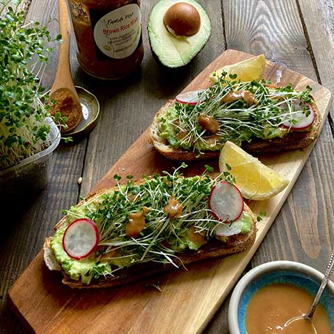Broccoli Avocado Toast