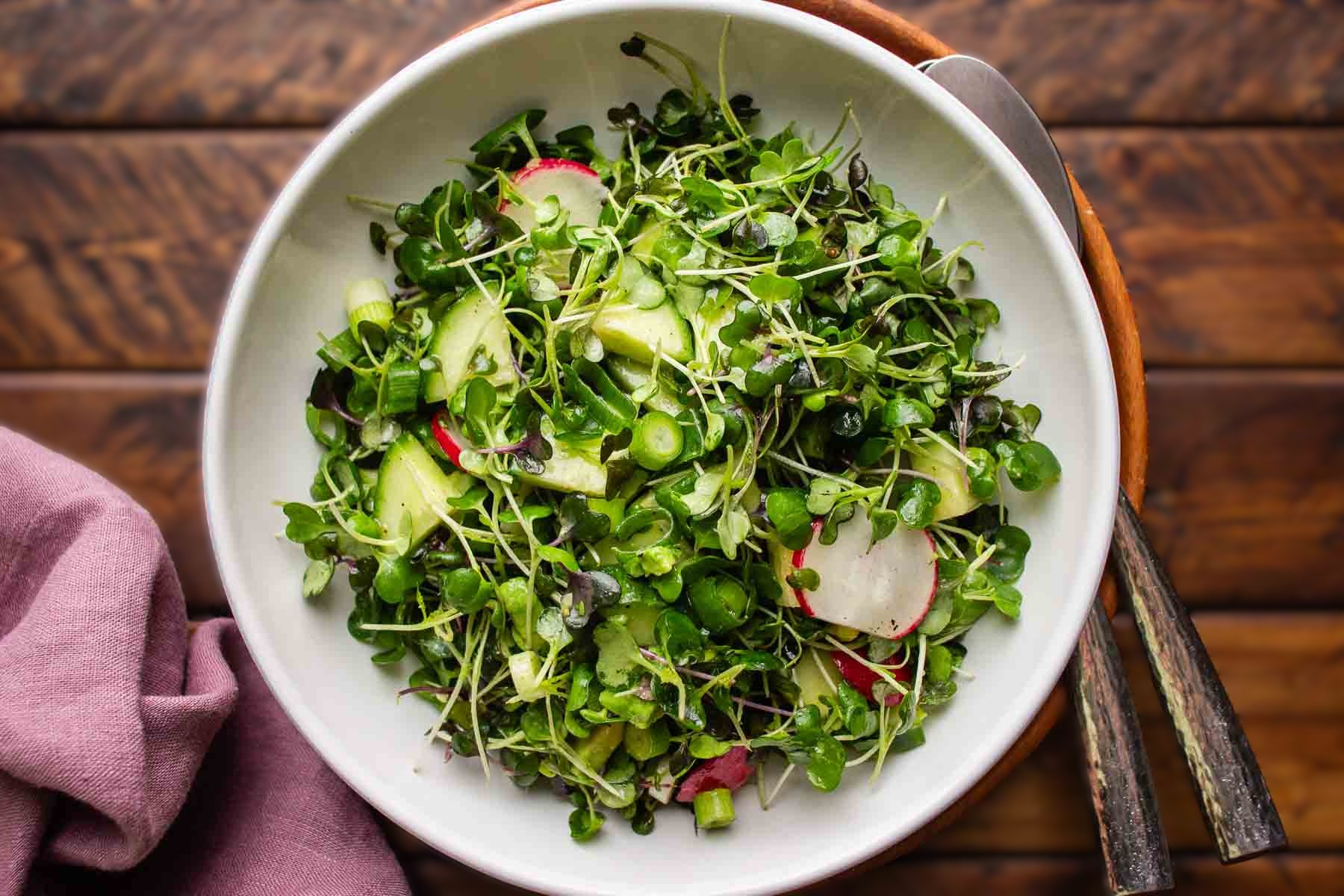 Arugula Radish Salad